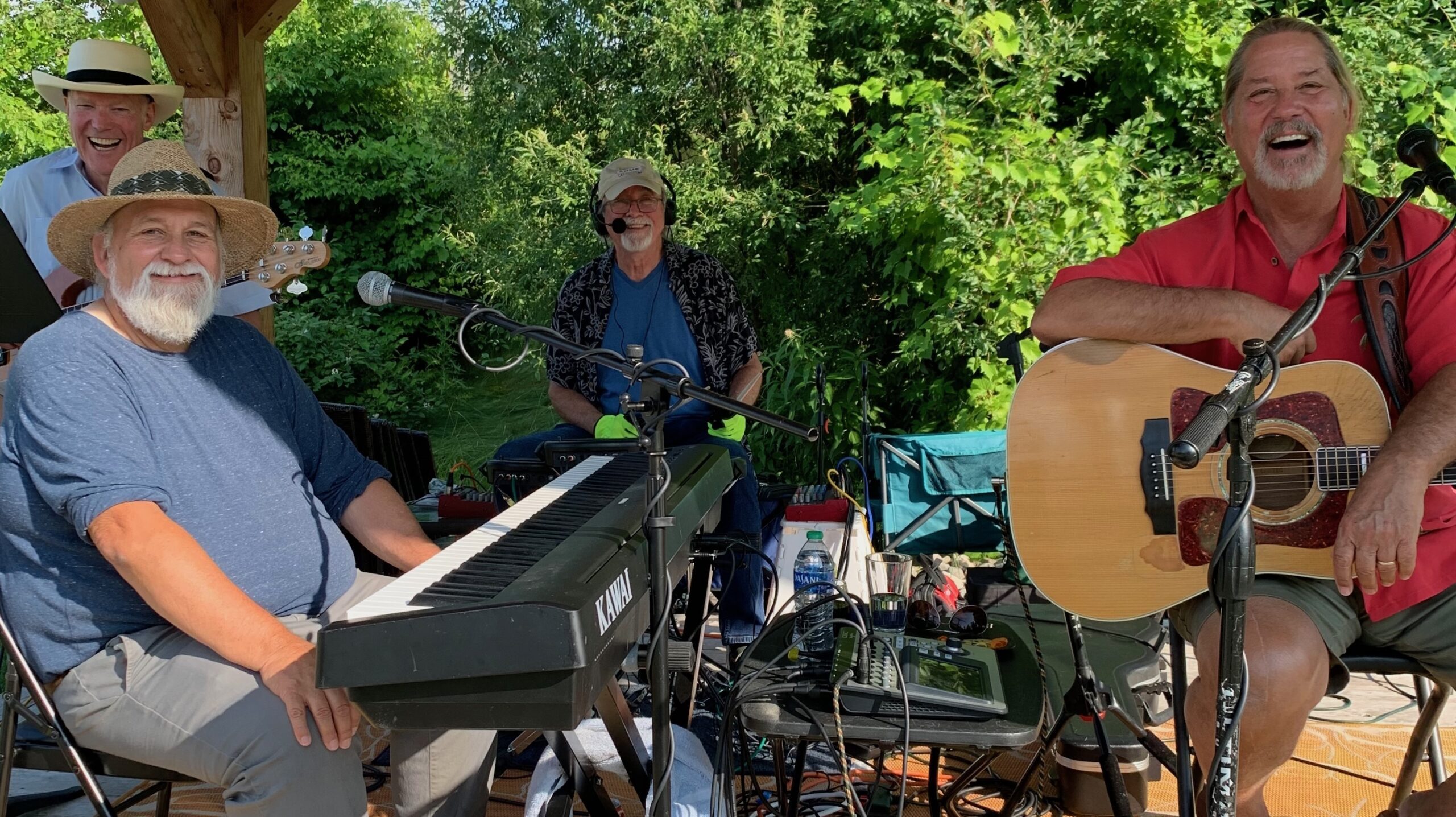 Jim Hawley and his band, Sunday afternoon, 4:00 – 6:30 p.m.